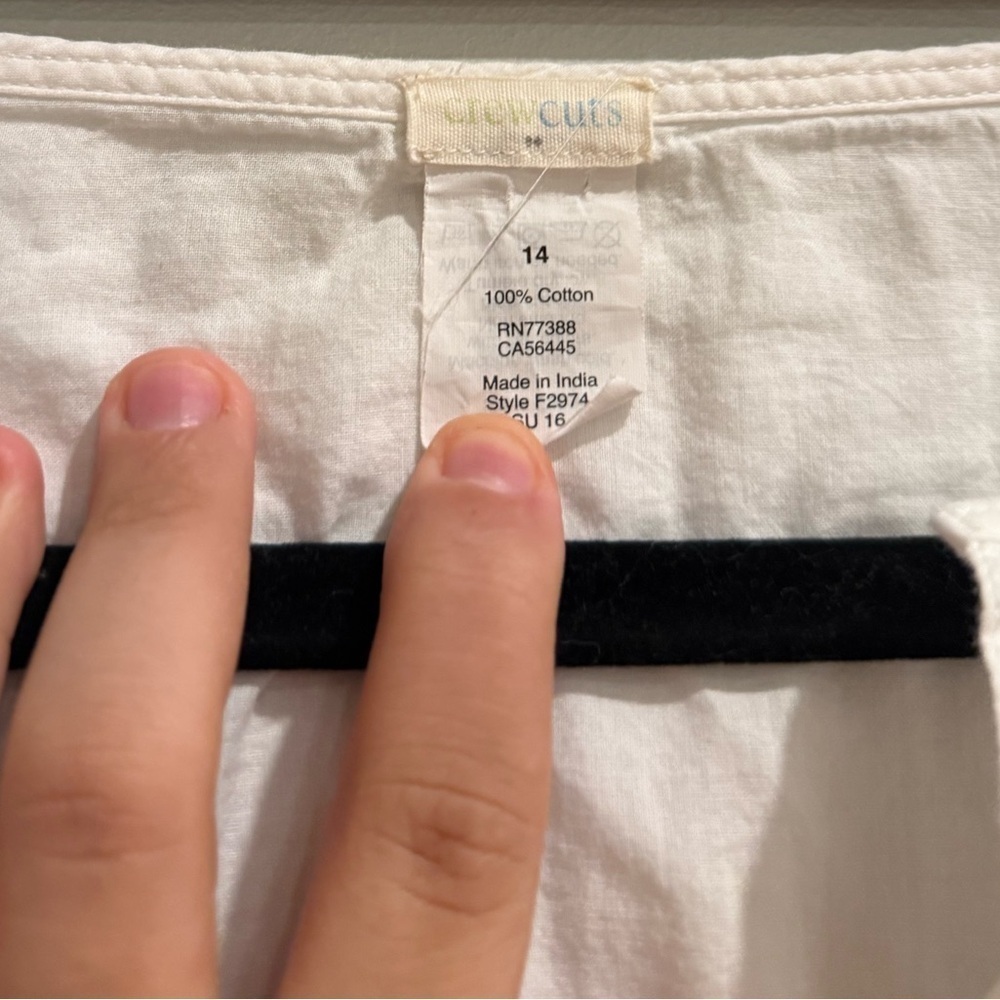 CrewCuts Girls Boxy Blouse - Picture 3 of 3